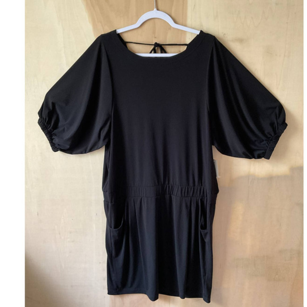 Jonathan Martin‎ Dress Womens Extra Large Black Stretchy New